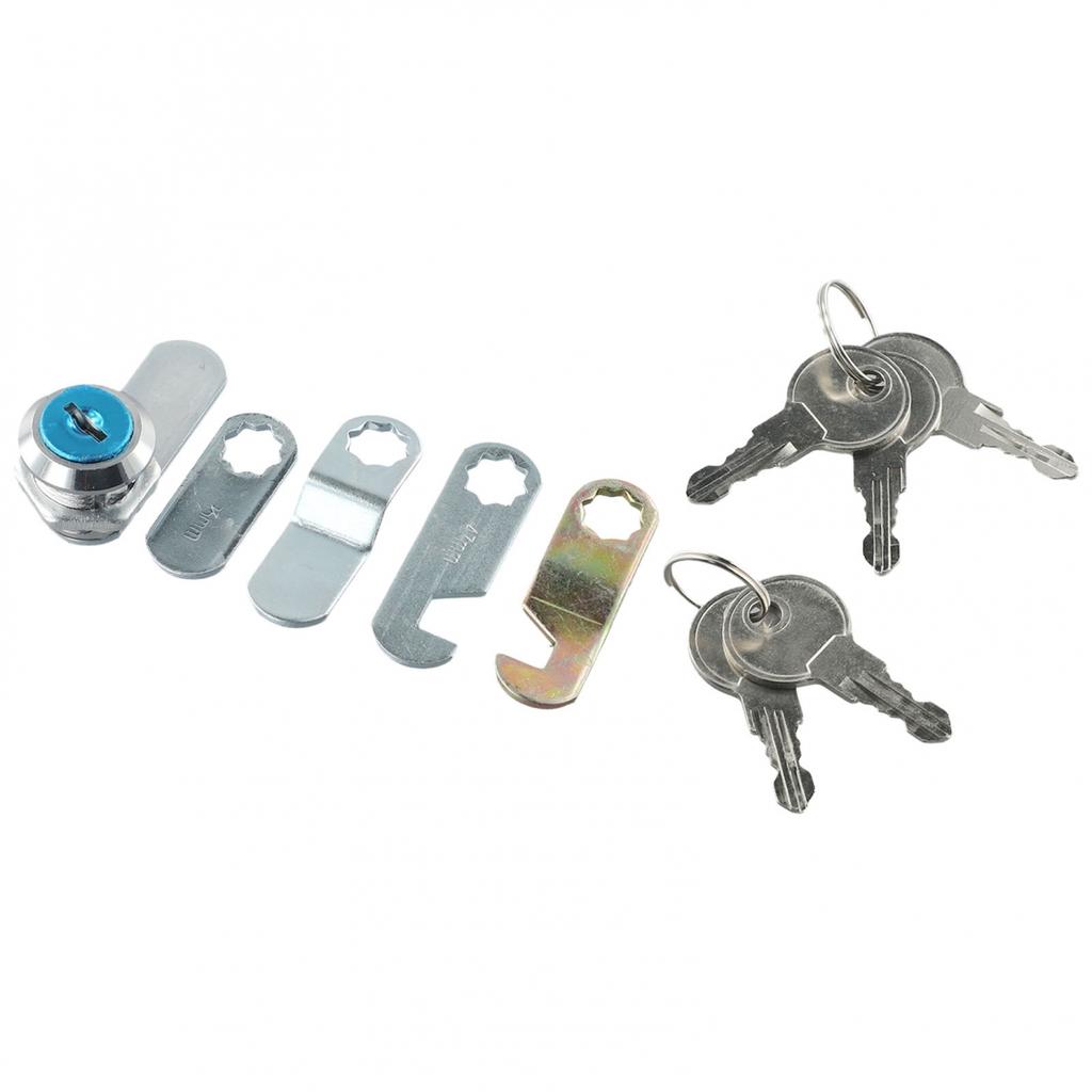 Cam Lock Mailbox Accessories With 5 Keys Zinc Alloy