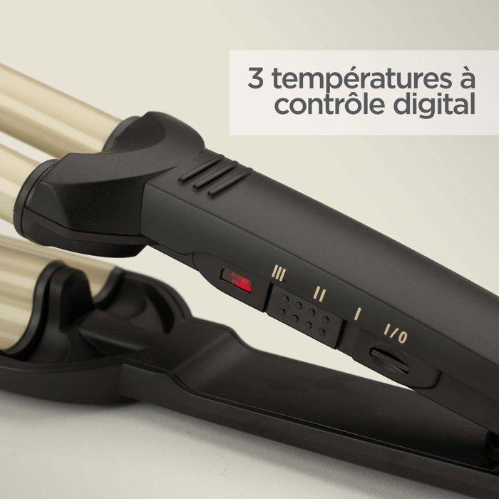 Стайлер для волн - BABYLISS - C260E - Нанотитан керамика - Эффект волн - 3 температуры