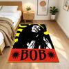 Bob Marley Floor Rug Office Rug Design for Playrooms Entryway Balcony Foyer Anti-slip Rug Office home decor Perfect Birthday/Christmas Gift Idea