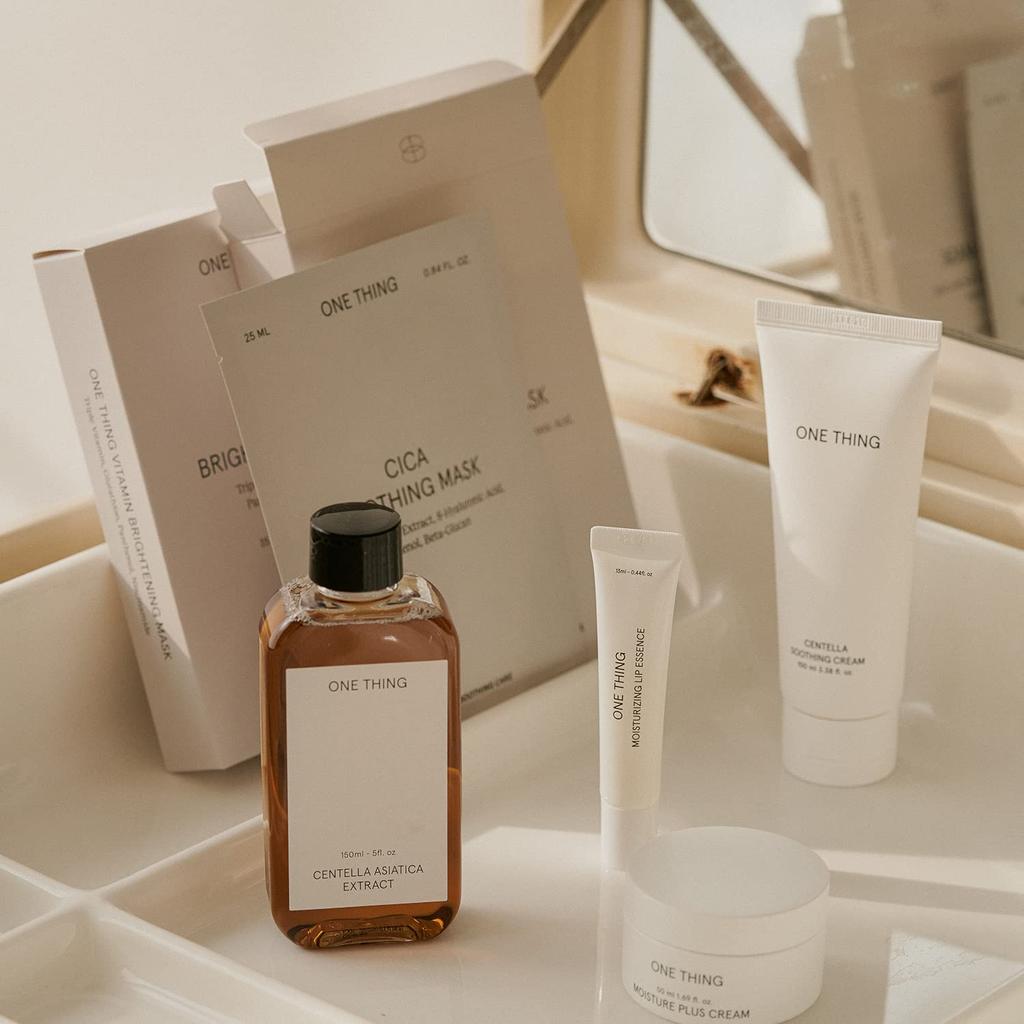 ONE THING Успокаивающая маска Cica 1 набор Комбинированная жирная чувствительная шероховатая содержит Центелла гиалуроновая медуза листовая маска для лица кожа лица корейская косметика (5