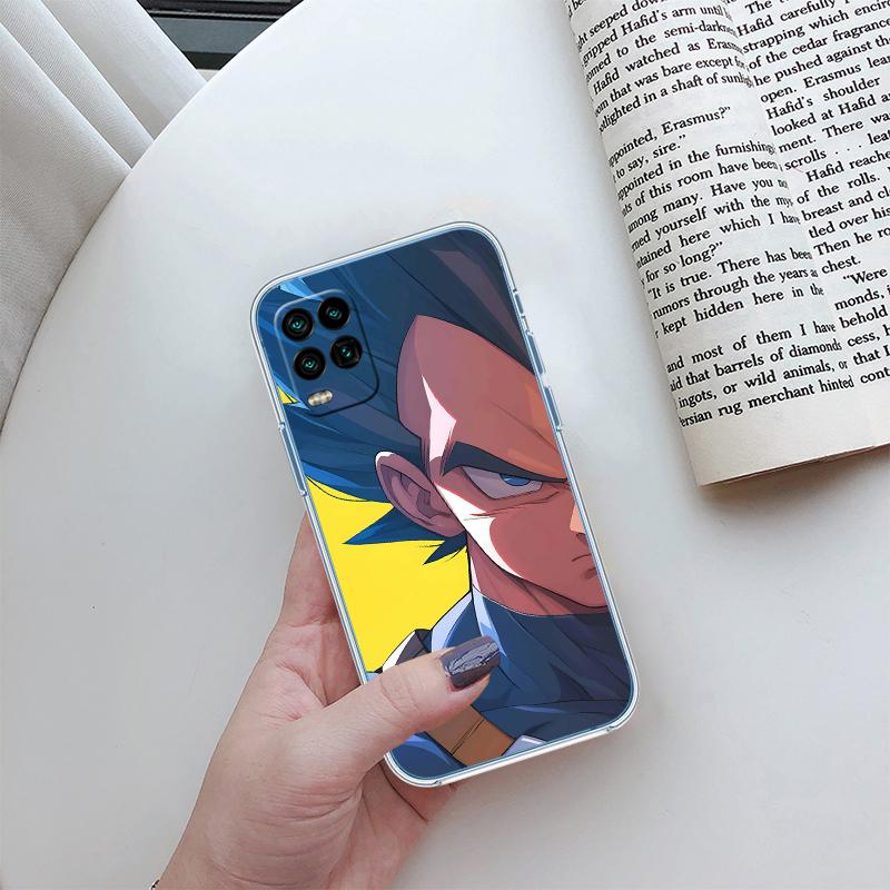 Dragon Ball Vegeta Transparent Phone Case for Motorola Moto G7 G8 G9 G84 G85 G73 G24 G15 Z2 Play Power Plus