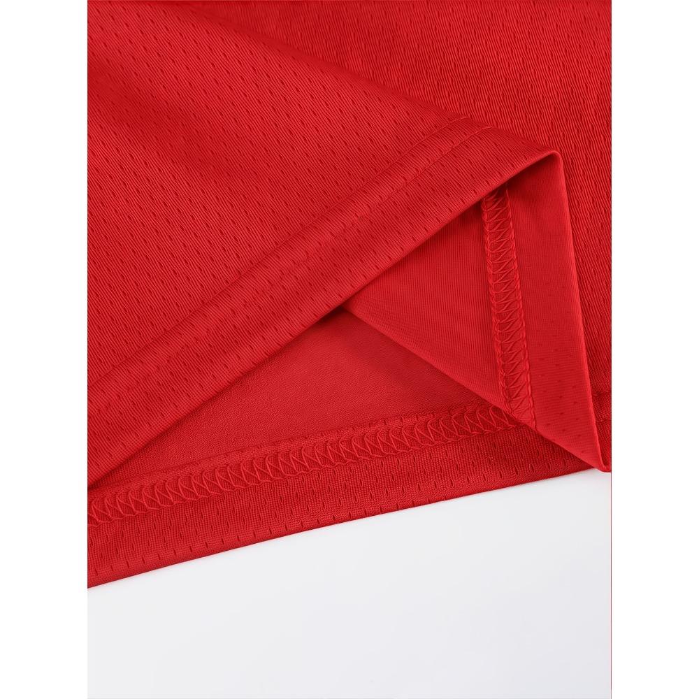 New red No. 11 basketball vest, basketball game suit, American basketball sports vest.