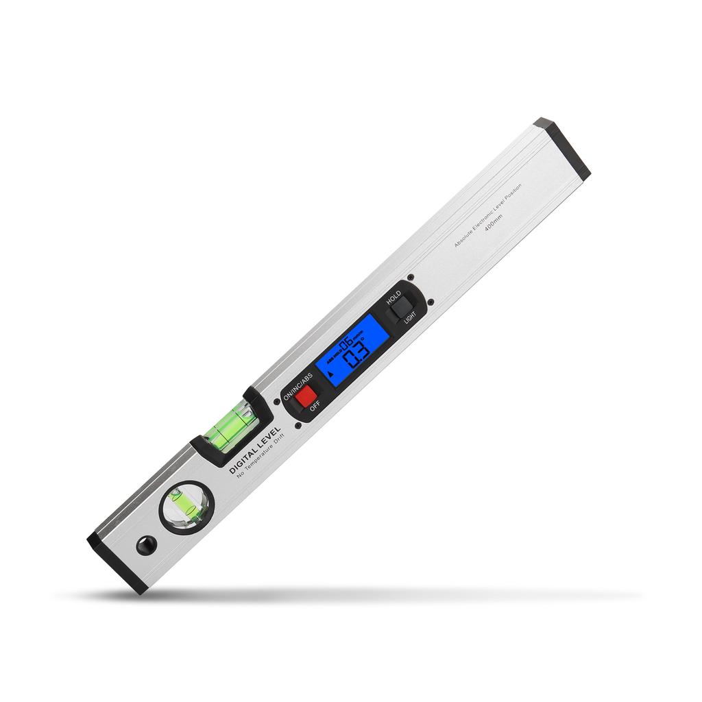 400mm Digital Protractor Angle Finder Electronic Level 360 Degree Inclinometer with Magnets Level