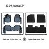 Экологичные ТПЭ коврики и накладки на пороги для Honda CRV 2017-2022 - Без запаха, Оригинальная форма