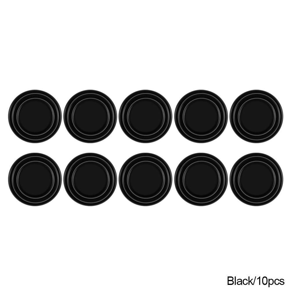 10Pcs Car Door Shockproof Pad Silent Gasket Shock-absorbing Stickers for Trunk Sound Insulation Pads Thickening Cushion