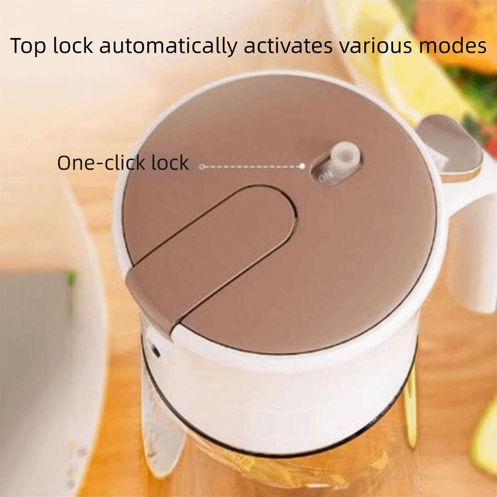 Leakproof 2 in1 Oil Sprayer Food Grade Glass Sauce Seasoning Container Oil Spray Bottle Air Fryer