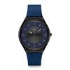 Swatch DUET AT DUSK SYXB108 Watch, Blue
