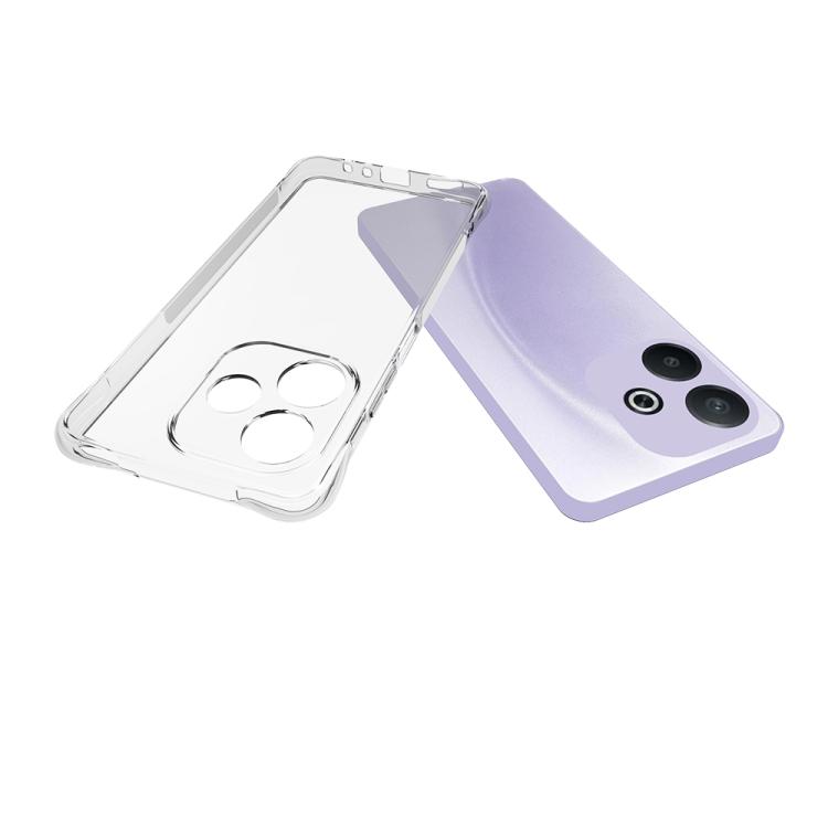 Противоударный нескользящий утолщенный ТПУ чехол для телефона OPPO A5 Pro 5G