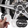 4PCS 56mm Car Wheel Center Hub Cap Emblem Stickers Decorate For Opel Astra H G J Insignia Mokka Zafira Corsa Vectra C D Antara