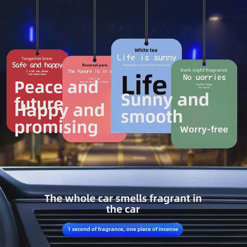 Car and Home Aromatherapy Pendant: Creative Fragrance Diffuser & Deodorizer for Bedroom, Wardrobe, and Bathroom.