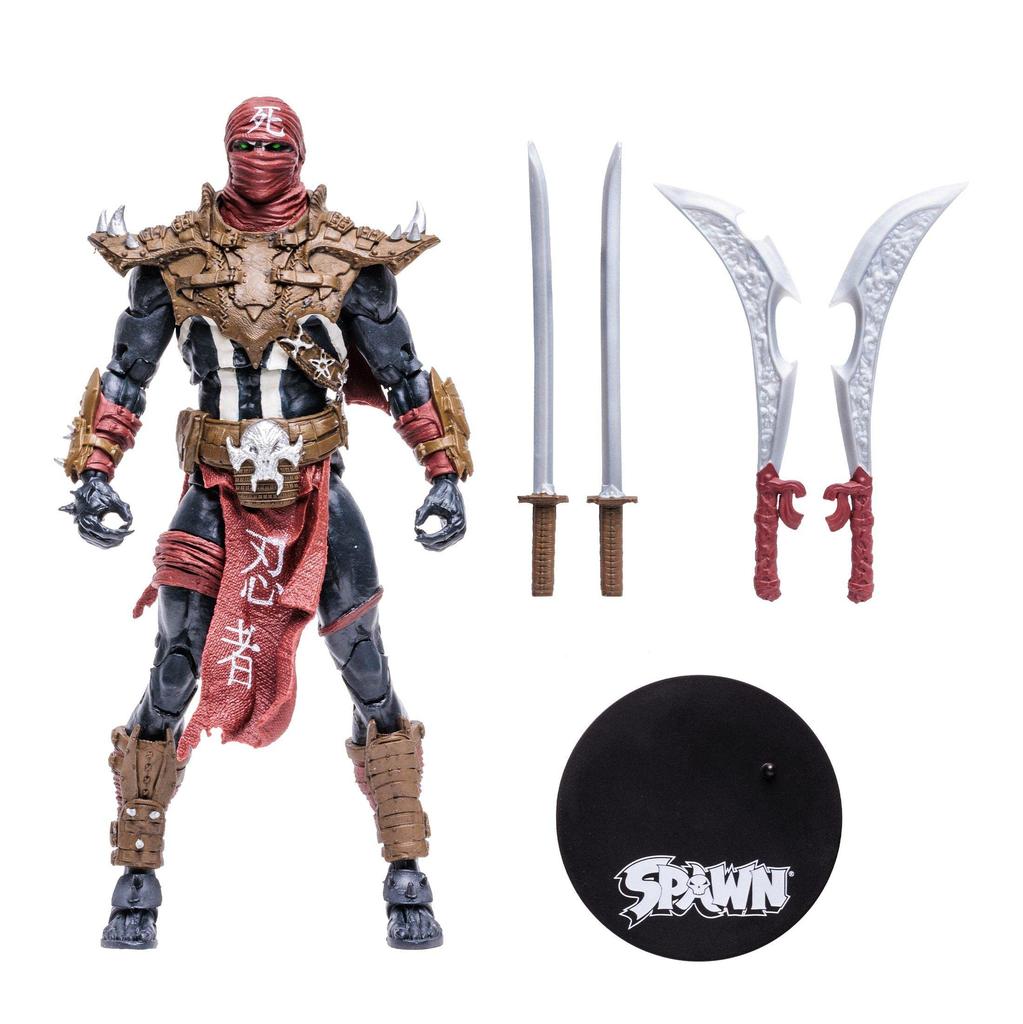 McFarlane Toys Фигурка Spawn Ninja Spawn 7 дюймов с аксессуарами