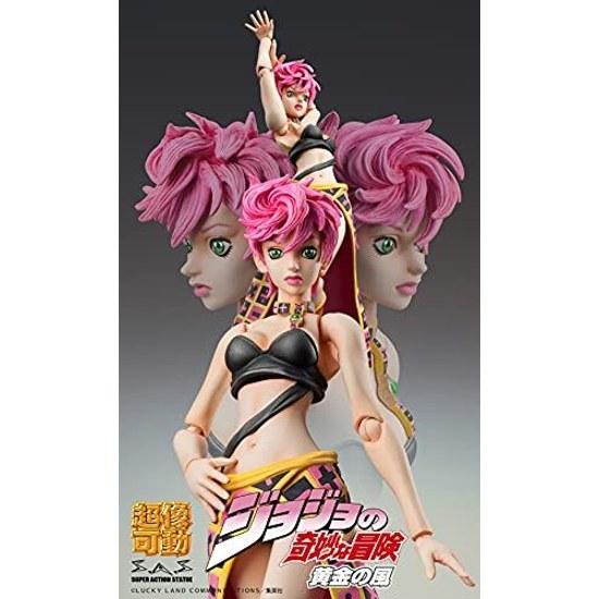 Super Action Statue JoJos Bizarre Adventure Part 5 Trish Una Approximately 150mm PVC ABS Nylon Painted Figure