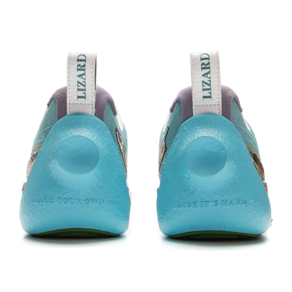 Баскетбольные кроссовки Li Ning All City 13 Low top Мужские Сине-зеленые ABAV017-4