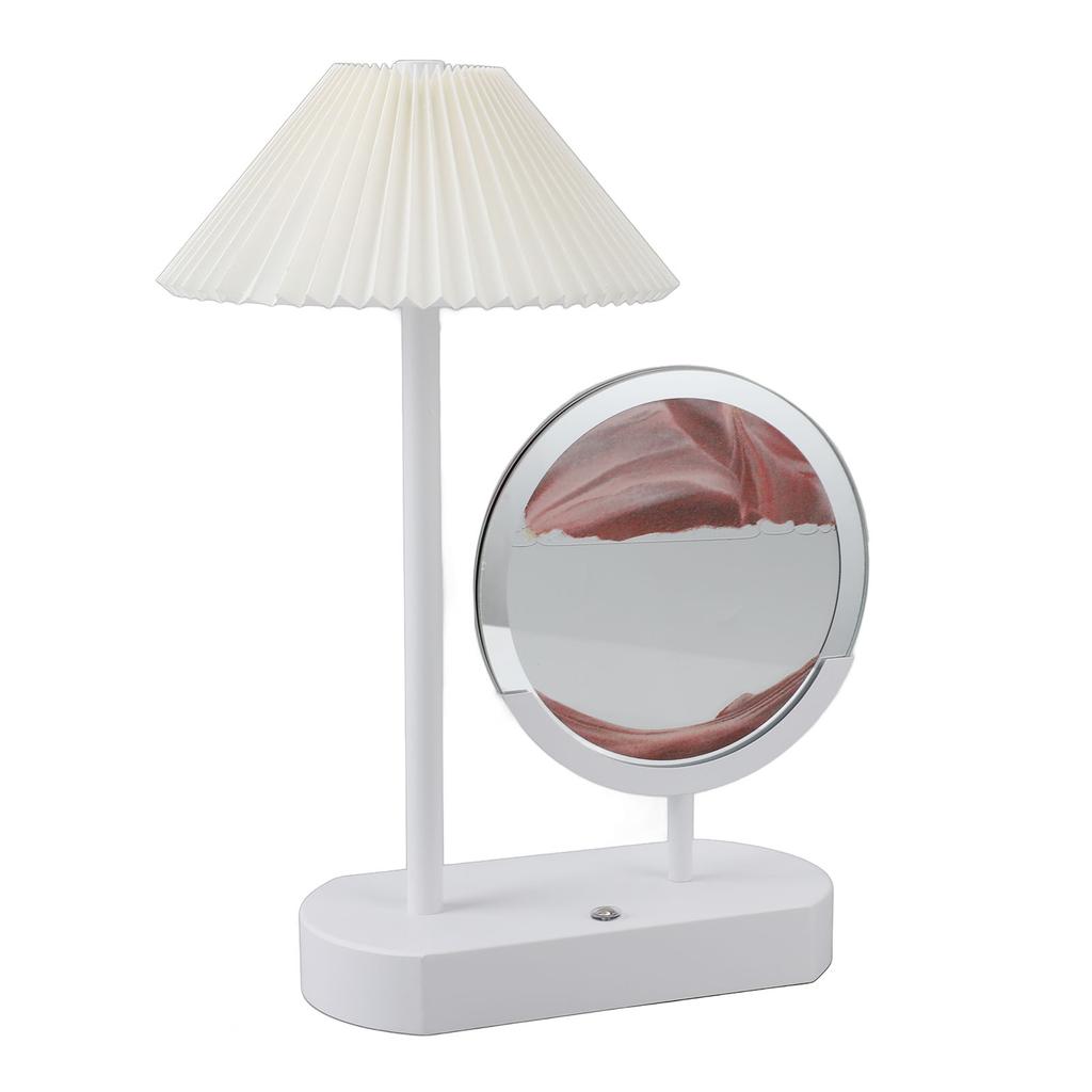 Настольная лампа Moving Sand с регулировкой яркости, 3 режима, сенсорное управление, перезаряжаемая декоративная настольная лампа для гостиной