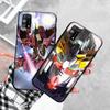Black Case for Xiaomi Redmi 13C Note 9 iPhone XR 7 8 14 15 11 12 13 X XS Pro Max Samsung A25 S23 S24 FE Ultra Plus Gundam