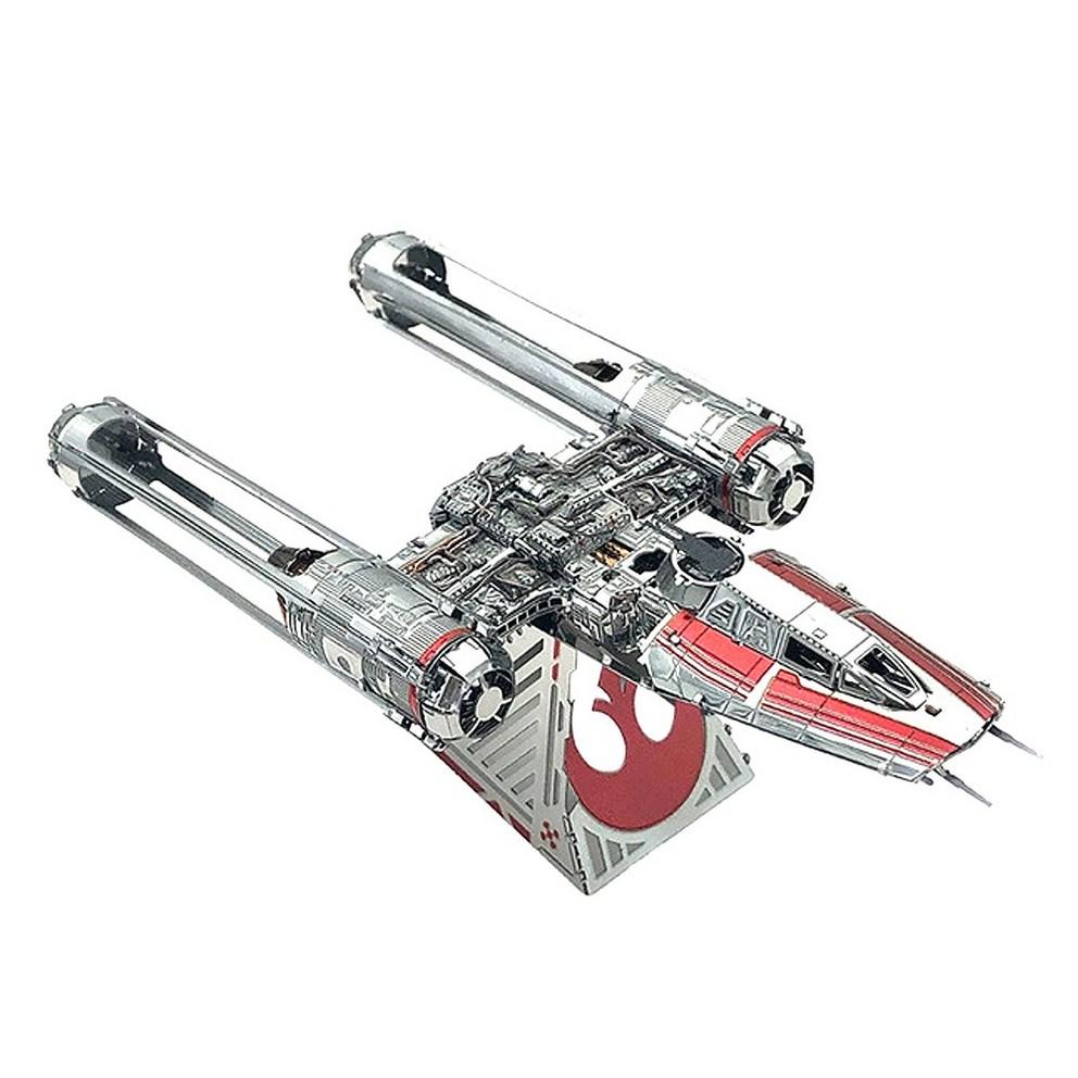 ALKULBARM Космическая Война Металлическая Головоломка: Истребитель Y-Wing Solo - Цветное издание