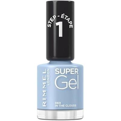 Rimmel, Лак для ногтей Super Gel, 060 In the clouds, Гель-лак, Профессиональный результат, Стойкий, Высыхает как обычный лак