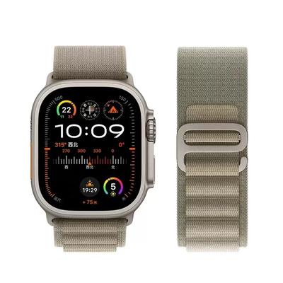 Нейлоновый ремешок Alpine Loop для Apple Watch 49 мм 42 44 45 мм 41 мм 40 мм 38 мм Ремешок для iWatch Series Ultra 2/SE/9/8/7/6/5/4/3