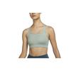 Solid Color Quick-Dry Medium Support Sports Bra Women Underwear Smoke-Gray DD1498-357