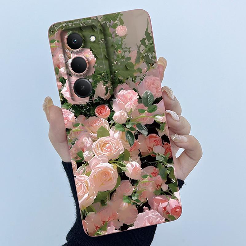 Case For Xiaomi Redmi 15 5G Cute Panda Sweet Girls Cats Silicone Soft Back Cover For Redmi15 5G Slim Bumper Protective Casing