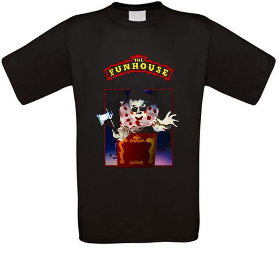 Funhouse Cabinet of Terror Horror Cult Movie T-Shirt All Sizes
