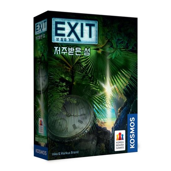 Корейские настольные игры EXIT Room Escape Game Cursed Island Board Game, популярная корейская игра