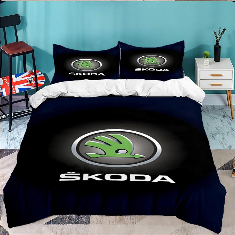 3PCS SKo-da Bedding Set,Including 1pc Duvet Cover And 2pcs Pillowcases Perfect for Bedroom, Dormitory, Large size Fan Christmas gift