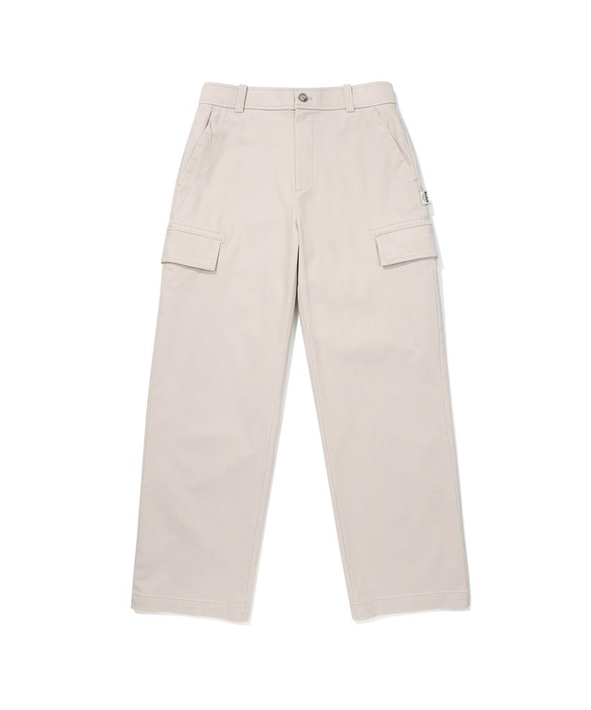 KODAK Warm Cotton Semi-Over Straight Easy Pants L.Grey