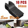 10 шт., набор осциллирующих многофункциональных пильных полотен с прямой шкалой для Fein Multimaster