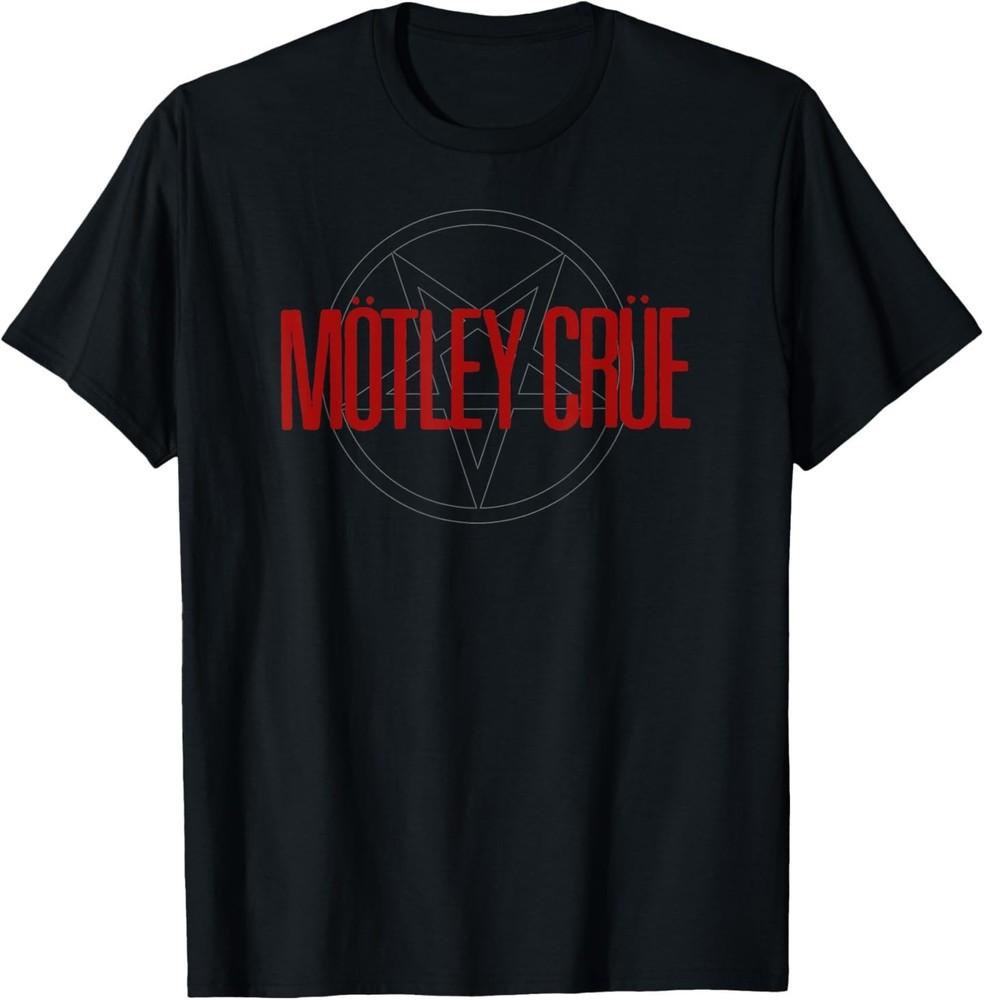 Mötley Crüe – Pentagram Logo T-Shirt