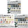 Military Building Block Upgrade Set With Plastic Accessories For Diy Collectors