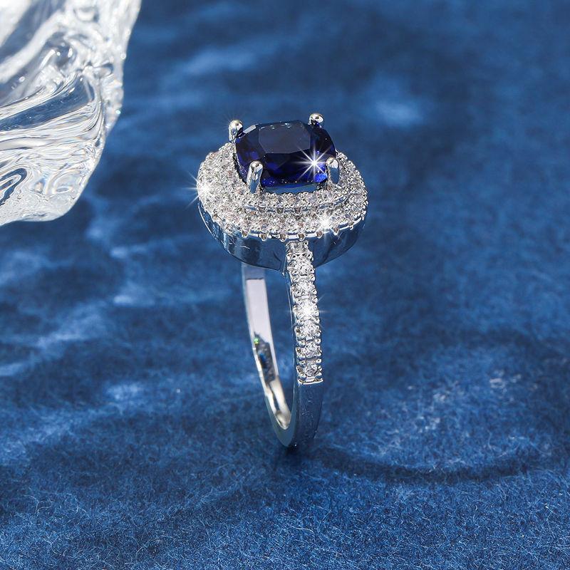 Женское кольцо GemChic, изысканное, легкое, роскошное, сверкающее кольцо с цирконием, женское, модное, женственное кольцо, украшения, подарок на день рождения, Рождество