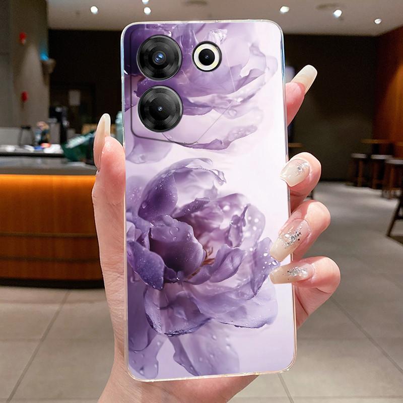Чехол для Tecno Camon 20 Pro 5G Чехол CK8n Эстетичный Милый Крутой Мальчики Девочки Прозрачная Задняя Крышка Чехол для Телефона Tecno Camon 20s Pro 5G