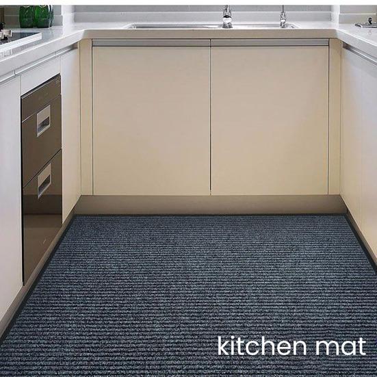 Сверхпрочный придверный коврик Впитывающий коврик для прихожей Напольный коврик с водонепроницаемой резиновой основой Нескользящий грязеуловитель