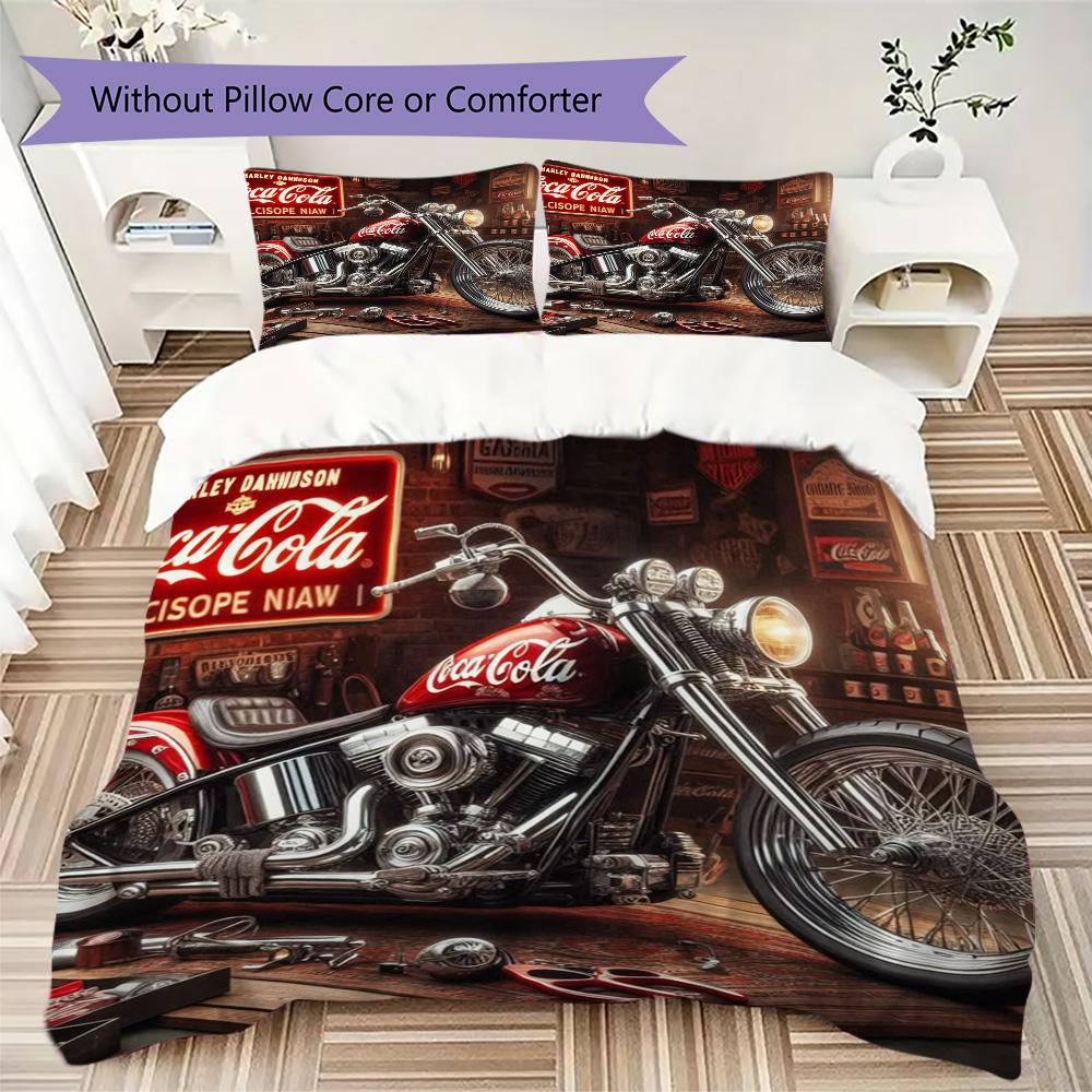 Christmas gift Halloween themed cola beverage Coca Cola provides comfortable bedding covers and pillowcases for home use (without core) K16