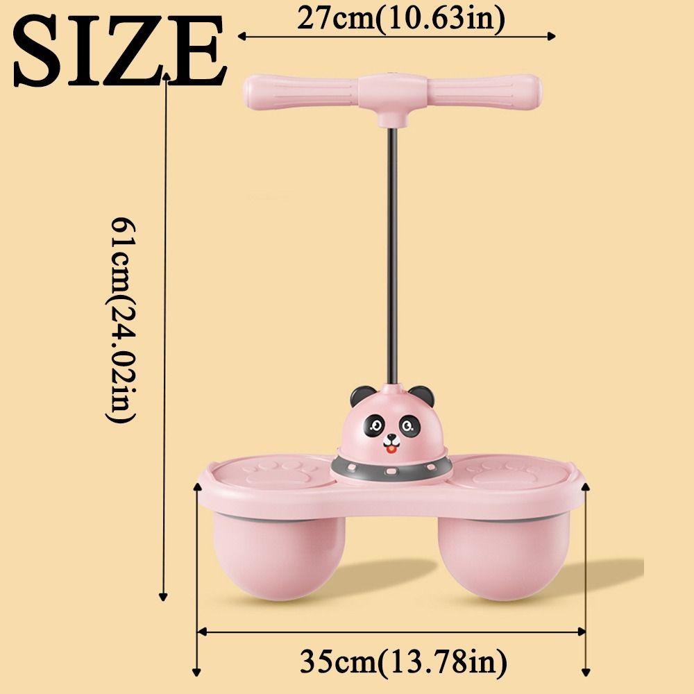 Мультяшный уличный прыгающий мяч двойной мяч детские прыгающие мячи эластичный балансировочный мяч игрушки расти выше