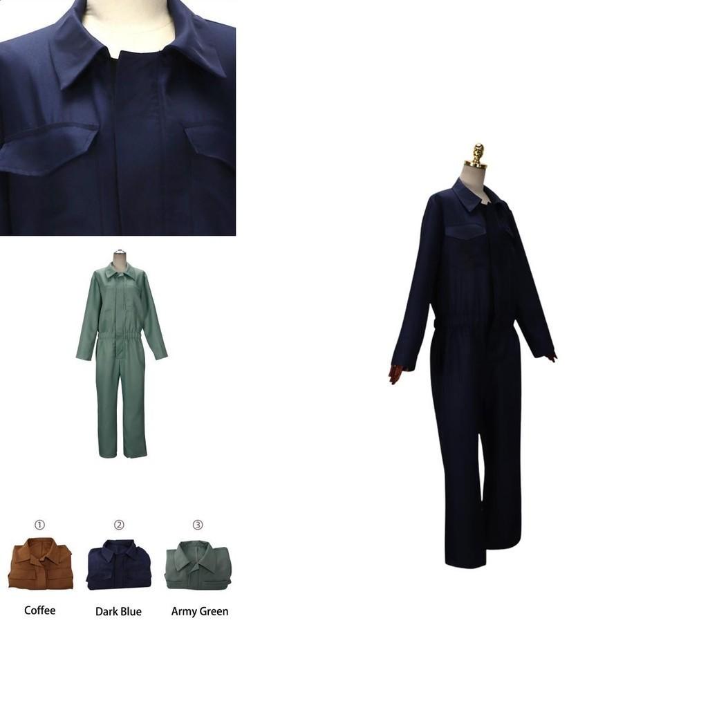 Хэллоуин убивает Костюм для косплея Майкла Майерса Комбинезон для взрослых Высококачественный полиэстер