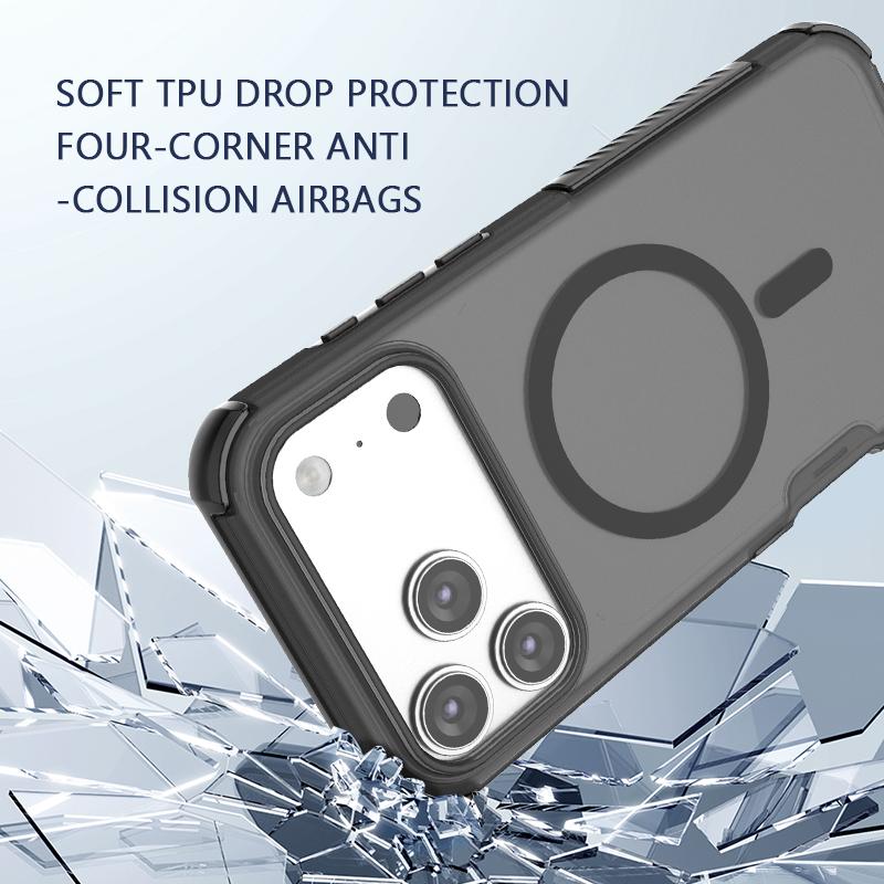 Чехол 2 в 1 Матовый Магнитный Magsafe Ударопрочный для Samsung Galaxy S25 S26 Ultra S25 S26 Plus Защитный чехол с ощущением кожи