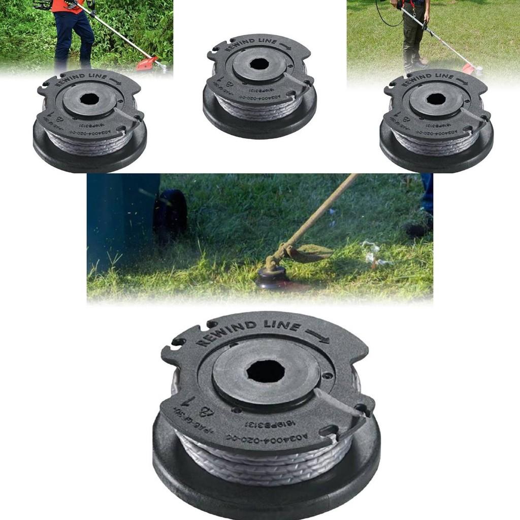 Прочная нейлоновая леска для триммера Greenworks, сменная катушка, сине-серая