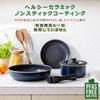 Сковорода для яиц Greenpan ClickChef 21,7 см с керамическим покрытием, для индукционных и газовых плит, съемная ручка, можно мыть в посудомоечной машине, штабелируемая