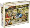 APPLEONE 300-348 "Dayton's Repair Garage" by Hiroyuki Tatekawa, 300-Piece (38 X 26 Cm) Jigsaw Puzzle, Made In Japan