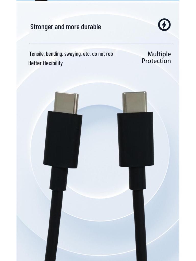 Быстрый кабель для зарядки и передачи данных Dji 100 Вт, двойной Type-C, для дронов - 0,5 м