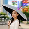 RINRE Складной для мужчин и УФ Полностью серебристый зонт от солнца, Тройного сложения, Женский, Легкий, Компактный, Водоотталкивающий, Защита, Охлаждение, Затемнение,