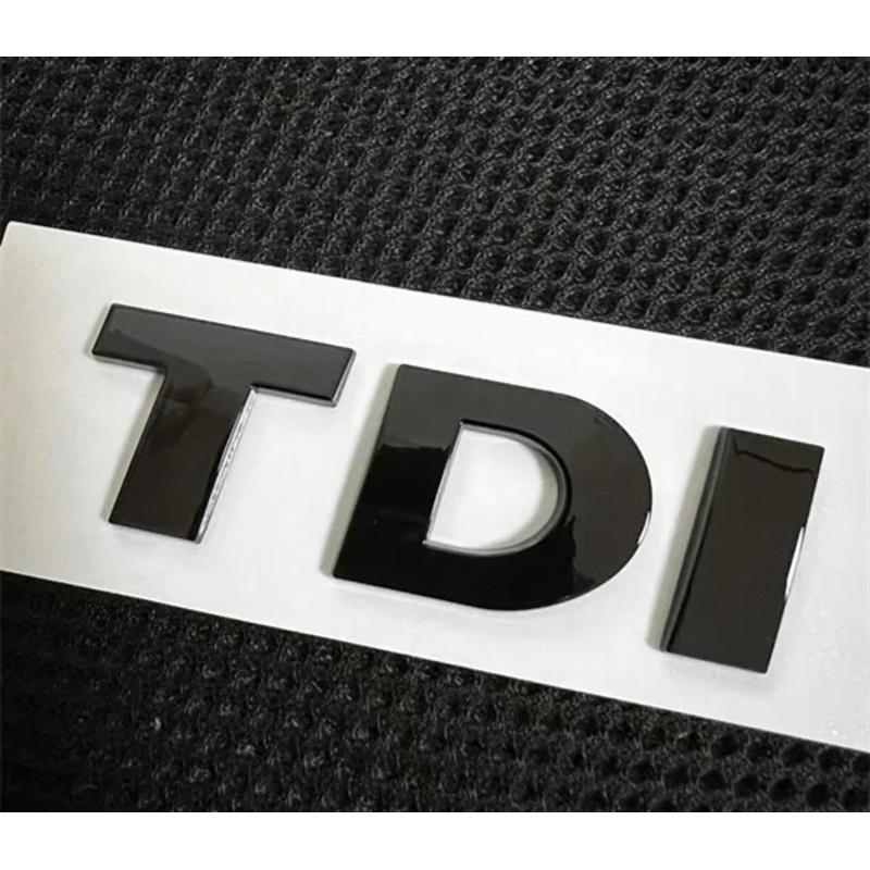 1pcs 3D ABS high quality V6 V8 TDI TSI car Letter Rear trunk XJY7TUR Decals Emblem badge sticker Decal styling