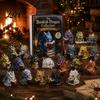 Collectible Dragon Pendants Advent Calendar 2026, 24 Day Bookish Christmas Countdown with Fantasy Figurines Mini Acrylic Dragons, Book Lover Gift for