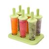 Ice Cream Mold DIY Ice Pop Molds with Stick Reusable Plastic Ice Pop Cube Maker For Kids Popsicle Mold Kitchen Ice Cream Tools