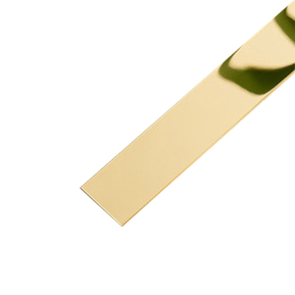 3-метровая зеркальная настенная наклейка на талию, мебельная настенная наклейка из нержавеющей стали, плоская декоративная линия