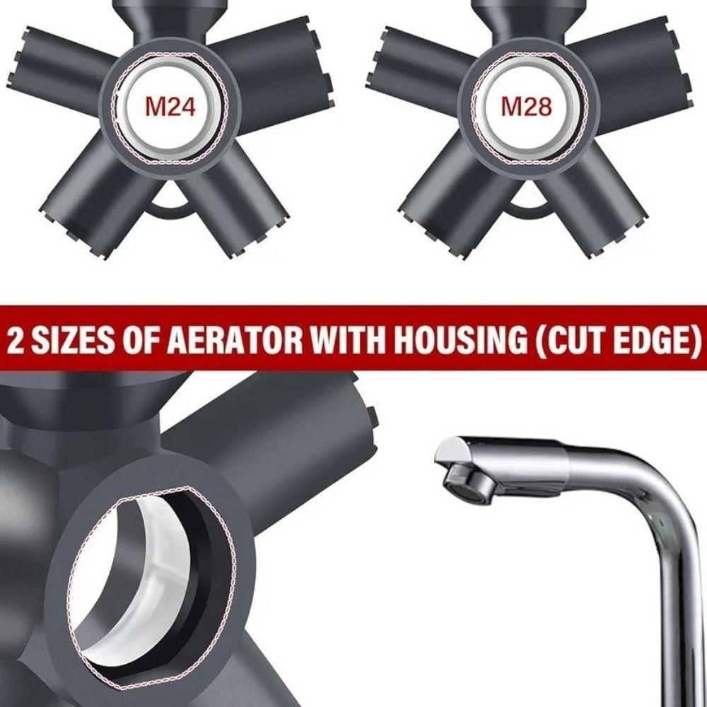 Plastic Faucet Aerator Key Plumbing Faucet Wrench For Threaded Aerator/Sealed Aerator