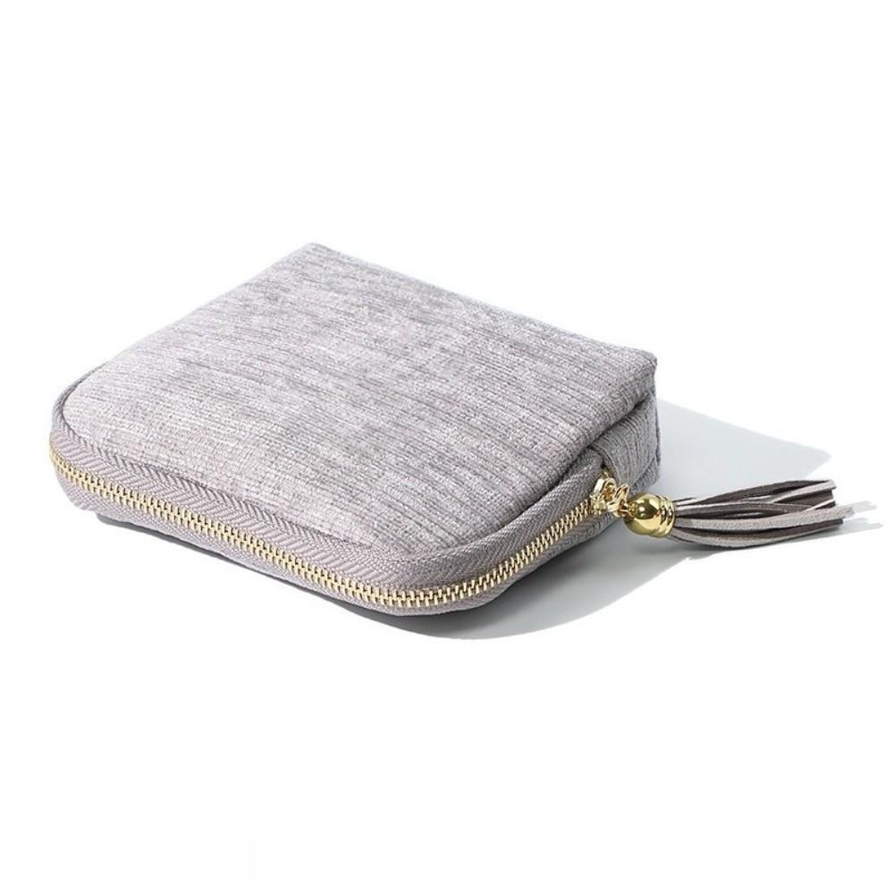 Velvet Jewelry Storage Bag Five-Layer Jewelry Holder Portable Jewelry Packing Bag  Gift