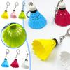 Mini Simulation Badminton Keychain Pendant Sports Ornaments Gift Small Keychain C6G1